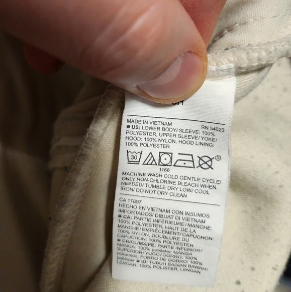 🔻Drop! Active Sherpa Colour Blocked Full Zip Hoodie Size S Performance Jacket - Picture 4 of 5